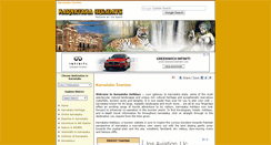 Desktop Screenshot of karnatakaholidays.com